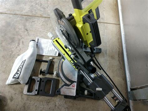 RYOBI 10 Amp 7 1/4" Sliding Compound Miter