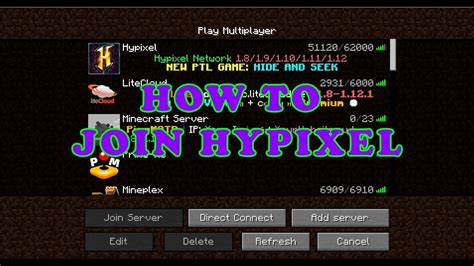How to Add Hypixel On Minecraft Java 的图像结果