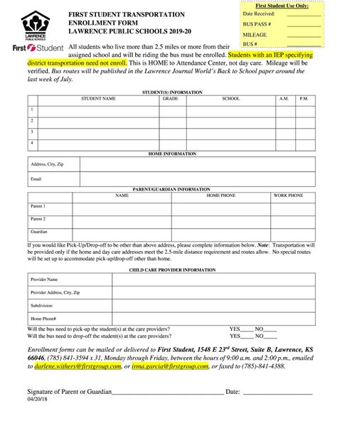 Fillable Online First Student Use Only: Fax Email Print - pdfFiller