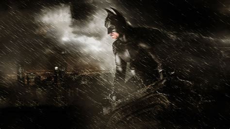 Download Batman In The Rain Movie Wallpaper | Wallpapers.com