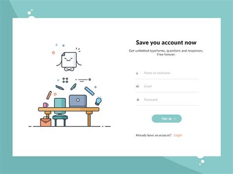 Image result for CreateAccount Form Designs