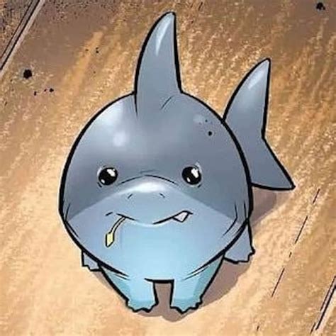 Jeff the Land Shark Plush Comic character from Marvel | Etsy