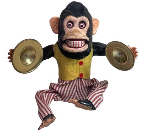 1950s Daishin Musical Jolly Chimp Cymbal Monkey Auction