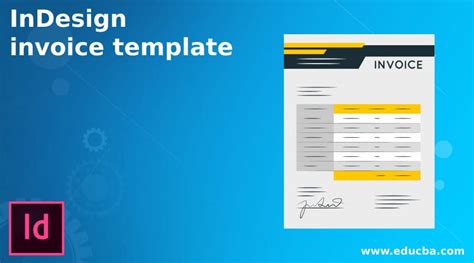 Image result for Creating an Invoice in InDesign