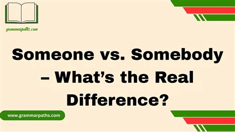 Someone vs. Somebody – What’s the Real Difference?