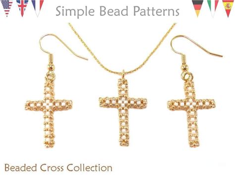 Beaded Cross Tutorial 的图像结果