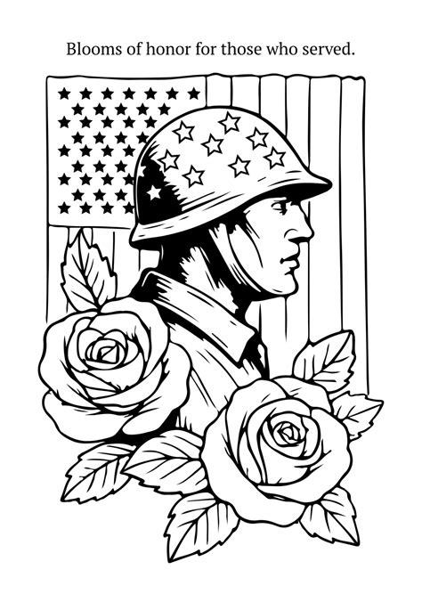 Free Veterans Day Drawing to Customize and Download