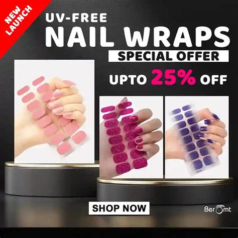Buy Press on nails, Nail Polish & Lipstick in Affordable Price Beromt ...