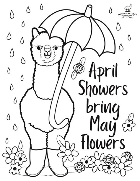 Fun April Coloring Pages: Free Printable Designs! - Printables for Everyone