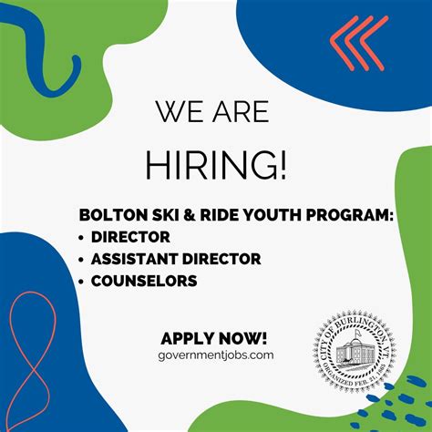 City of Burlington, Vermont on LinkedIn: #btv #bprw #hiring #jobs #greatplacetowork #vt