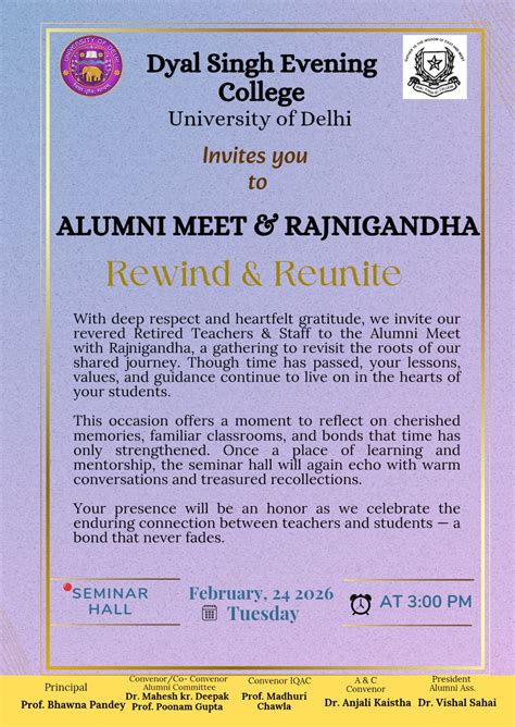 Dyal Singh Evening College | University of Delhi