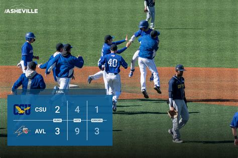 UNC Asheville Baseball on Twitter: "THAT'S A WALK-OFF WINNER‼ Chris ...