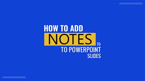 How to Insert Notes into PowerPoint Slides 的图像结果