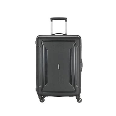 american tourister AMT Sculptor Travel Bag L12,Black Spinner 55CM ...