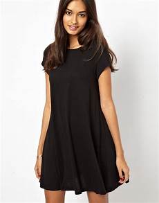 swing dresses lyst glamorous swing dress sleeve in black swing dresses lyst glamorous swing dress sleeve in black