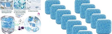 IVAZA Washing Machine Cleaner Descaler - Deep Cleaning Tablets For ...
