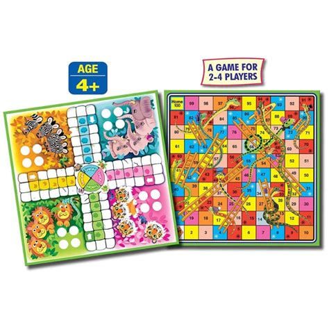 Frank- Jungle Ludo And Snakes & Ladders Board – Juplay World