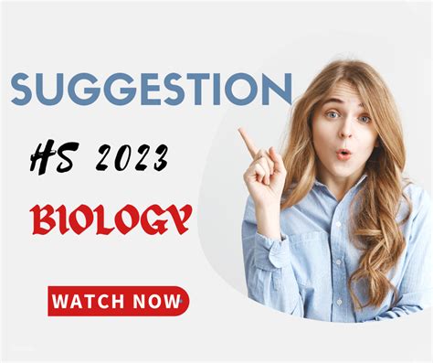 HS 2023 Biology Suggestions