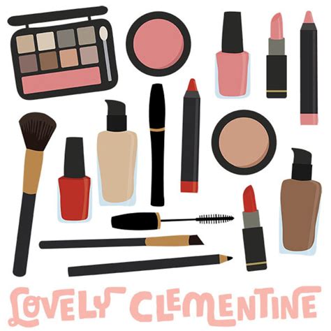 Putting On Makeup Clip Art
