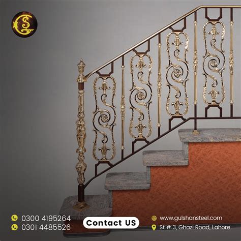 Best Wrought Iron Railing for Staircase - Gulshan Steels