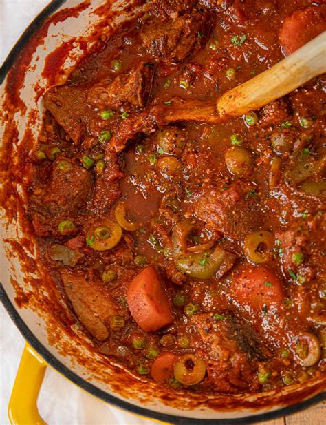 Spanish Beef Stew Recipe - Dinner, then Dessert