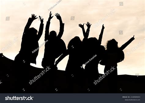 Friendship Silhouette - silhouette of friends