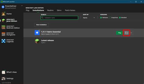 Wiki - FancyMenu | Essential Mod