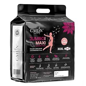 Buy CAILIN CARE Cottony Soft Leakage free Maxi Sanitary Pads (Size ...