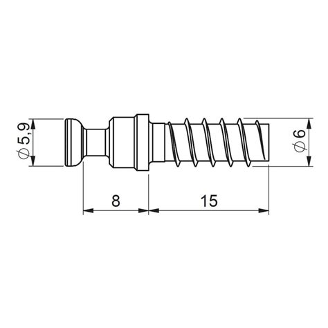Buy Bolt for eccentric connector COLDMELT anchor online