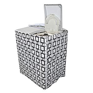 Kuber Industries Rectangle Design PVC Top Load Semi Automatic Washing ...