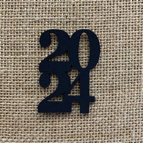 25 Pack 2024 Numbers 2024 Numbers 2024 Graduation | Etsy