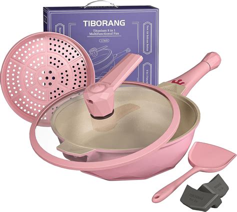 Tiborang 8 in 1 Frying Pans Review - Pros & Cons - Tiborang frying pan