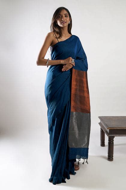 ALL SAREES – Tagged "Blue"– Teejh