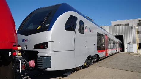 Stadler Unveils First FLIRT Train for the TEXRail Commuter Line
