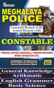 Meghalaya Police UB/AB Constable Recruitment 2024 (Fireman, Driver ...