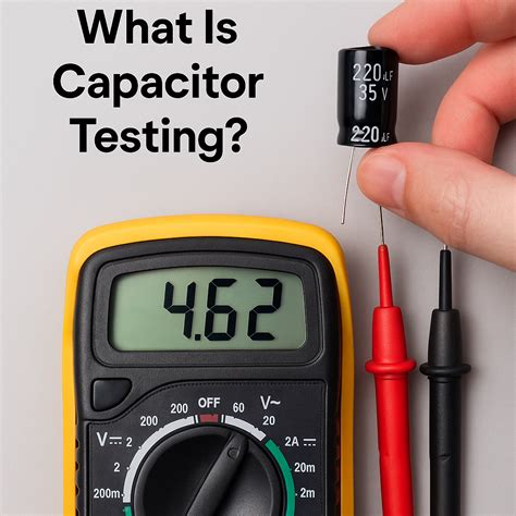 Image result for Testing Capacitor with Multimeter