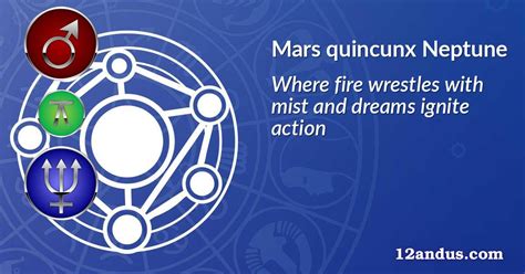 Mars en quinconce avec Neptune dans le thème natal : Là où le feu se ...