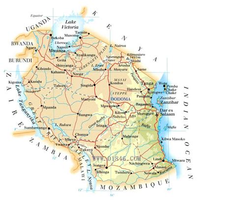 瑙鲁英文地图_瑙鲁地图库