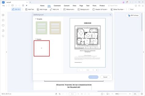 Wondershare PDF Background Remover