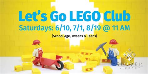 Lets Go Lego Club, Slover Library, Norfolk, 1 July 2023 | AllEvents.in