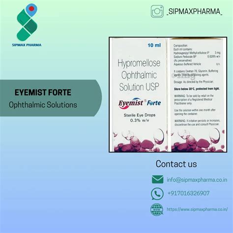 Ophthalmic Solutions - Ranibizumab 10 Mg/Mi Exporter from Vadodara