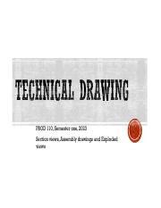 Section View Drawing 的图像结果