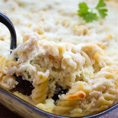 Alfredo Rotini Pasta Bake – Add Salt & Serve