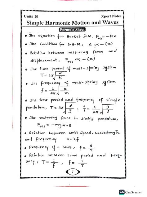 Image result for Physics Notes Class 10