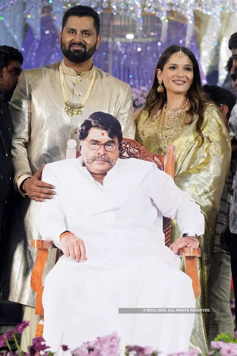 A star-studded affair at the #Abiva wedding reception in Bengaluru ...