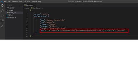 Visual Studio Code Python Code Runner Configuration 的图像结果