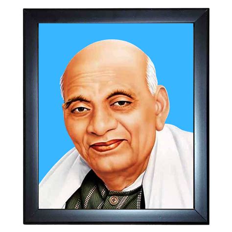 "Sardar Vallabhbhai Patel" 10x12 Inches Glassy Finish Photo Frame – Ic ...