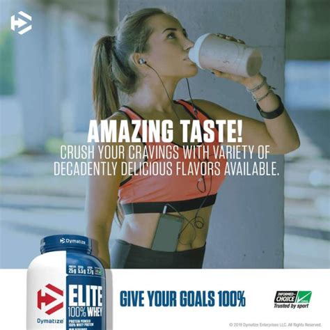 Dymatize Elite 100 Whey Protein: NUTRABAY™