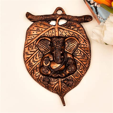 Buy ARCHIES Patta Traditional Statue Aluminum Metal Idol Wall Hanging ...