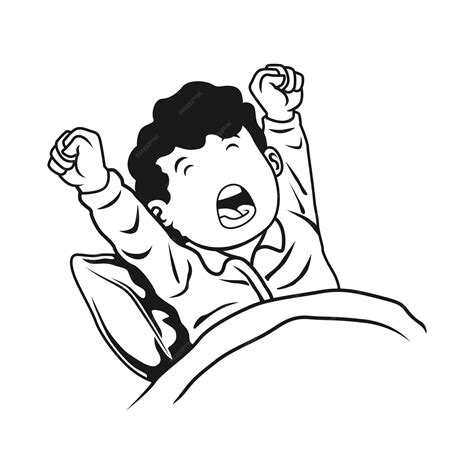 Wake Up Clipart Black And White